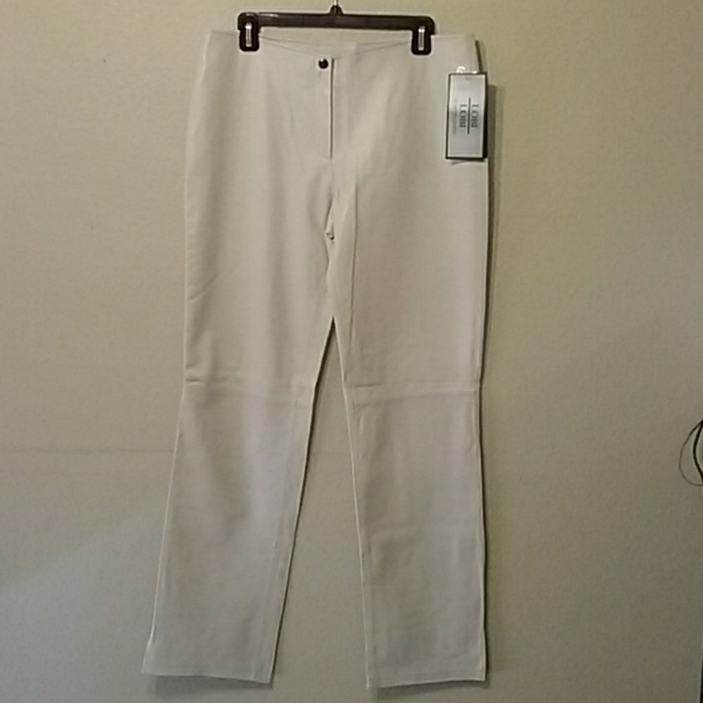 Lobi Lobi Genuine Leather Pants P101 Sz 8 NWT